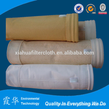 Aramid fiber needle air bags filter for cement plant